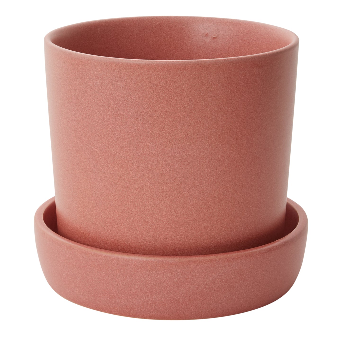 Watson Pot with Saucer 6.75"x 6.5"