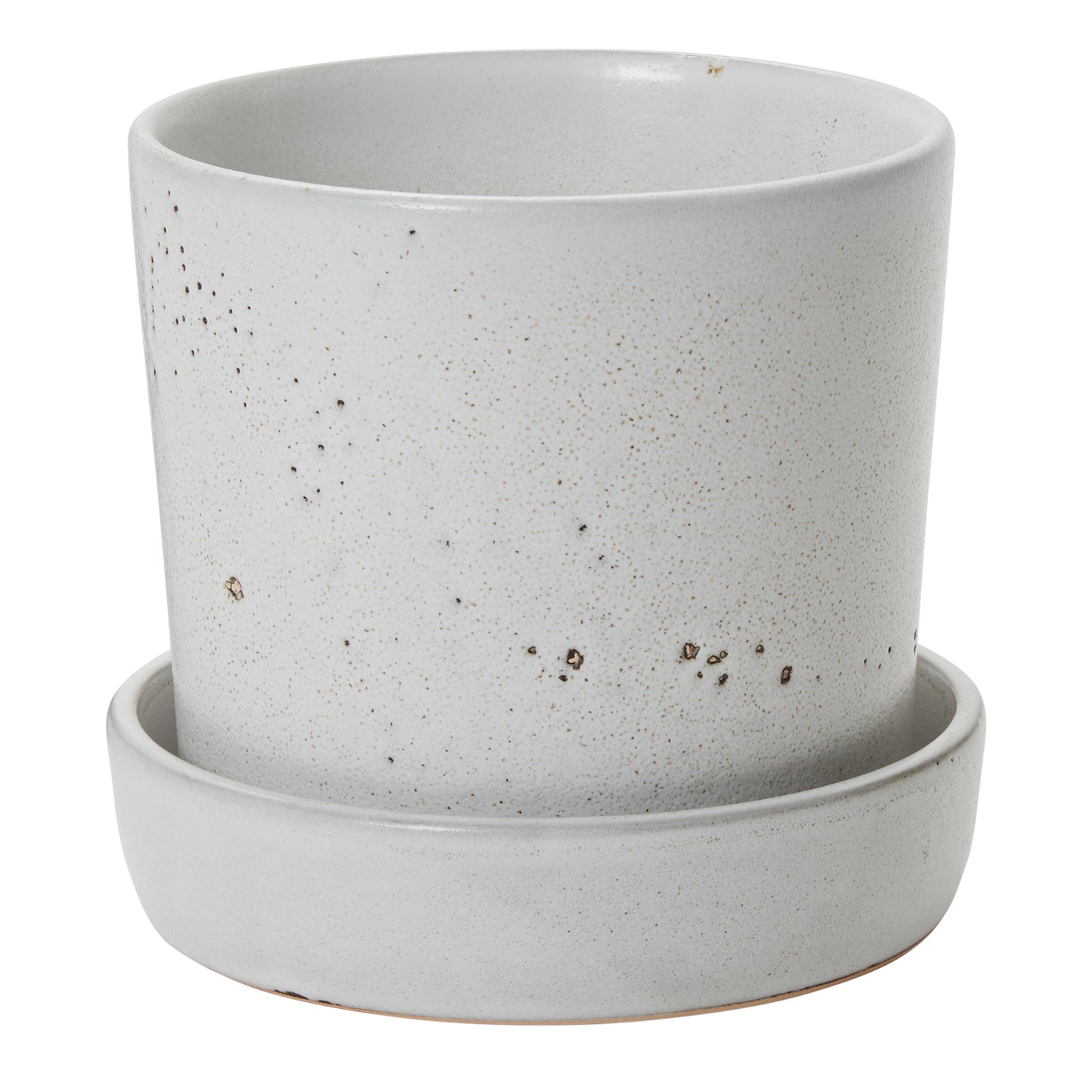 Watson Pot with Saucer 6.75"x 6.5"