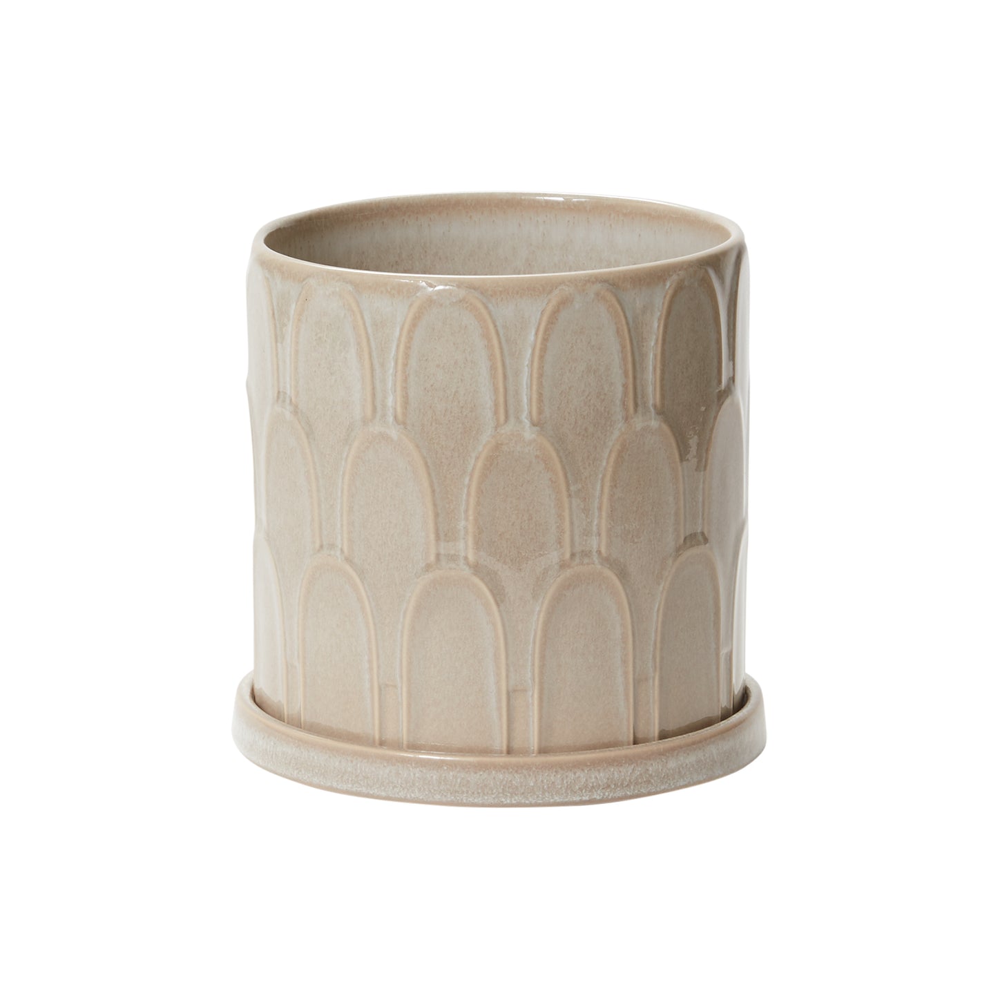 Duncan Pot with Saucer 7.5"x 7.25"