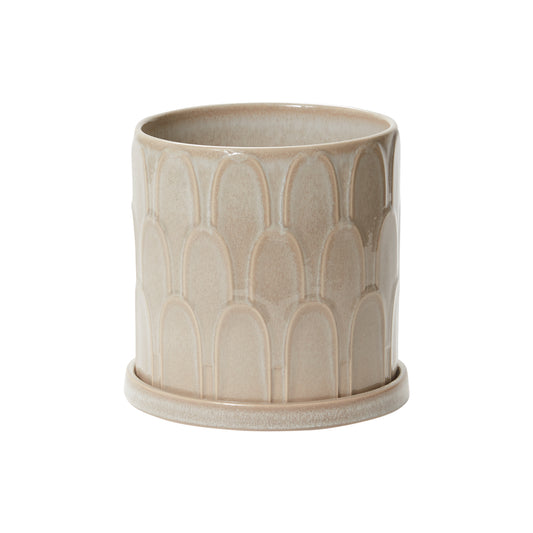 Duncan Pot with Saucer 7.5"x 7.25"