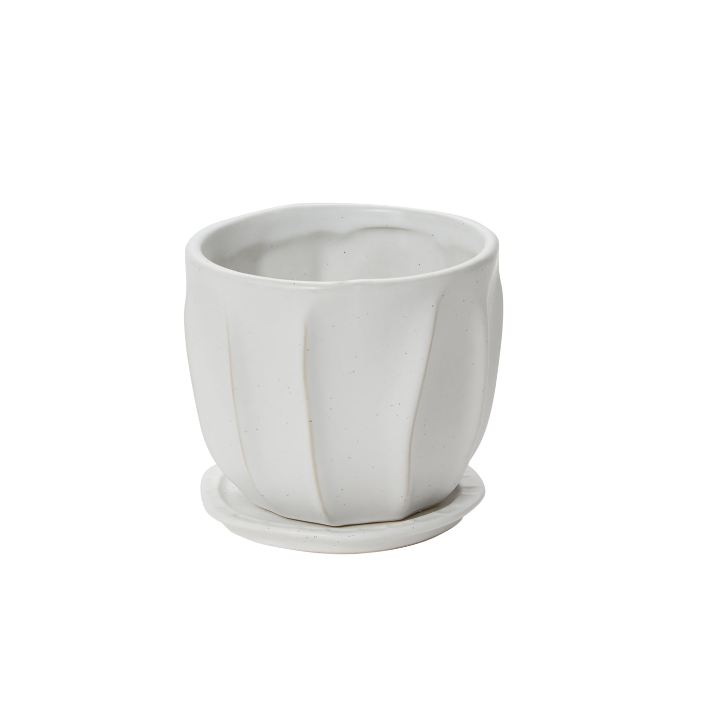Draken Pot with Saucer 4.75"x 4.25"