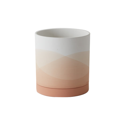 Vesper Pot with Saucer 6.5"x 7.25"