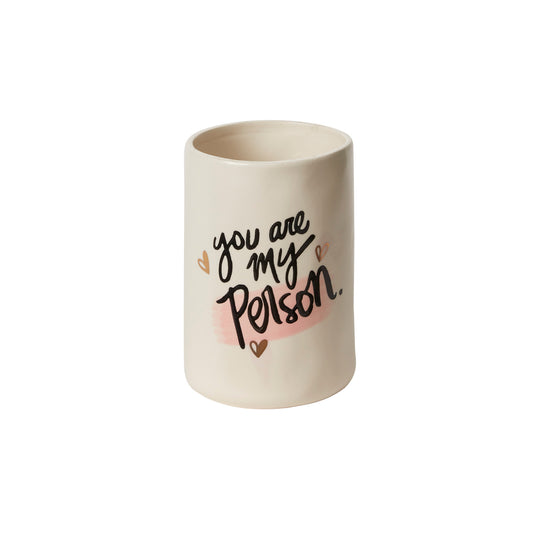 Sweet Phrase Vase 4"x 6.25"