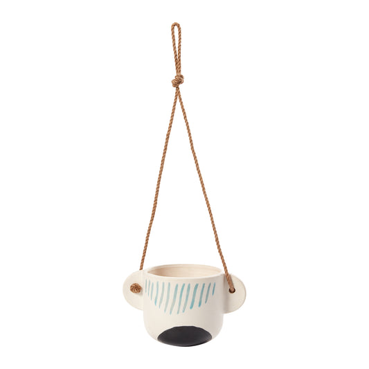 Mahalo Hanging Pot 10"x6.25"x25.25"