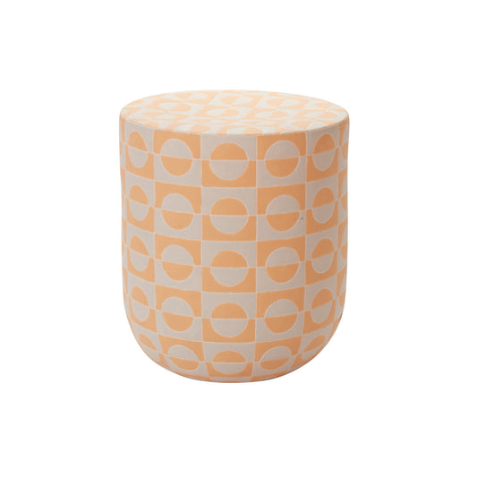 Sun Dial Stool 15.25"x 17.5"