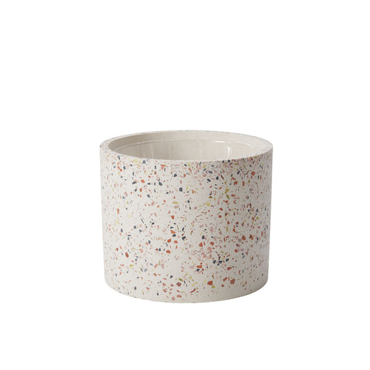 Terrazzo Pot 7.25"x 6"
