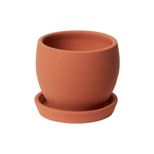 Baden Pot with Saucer 5.5"x 5"