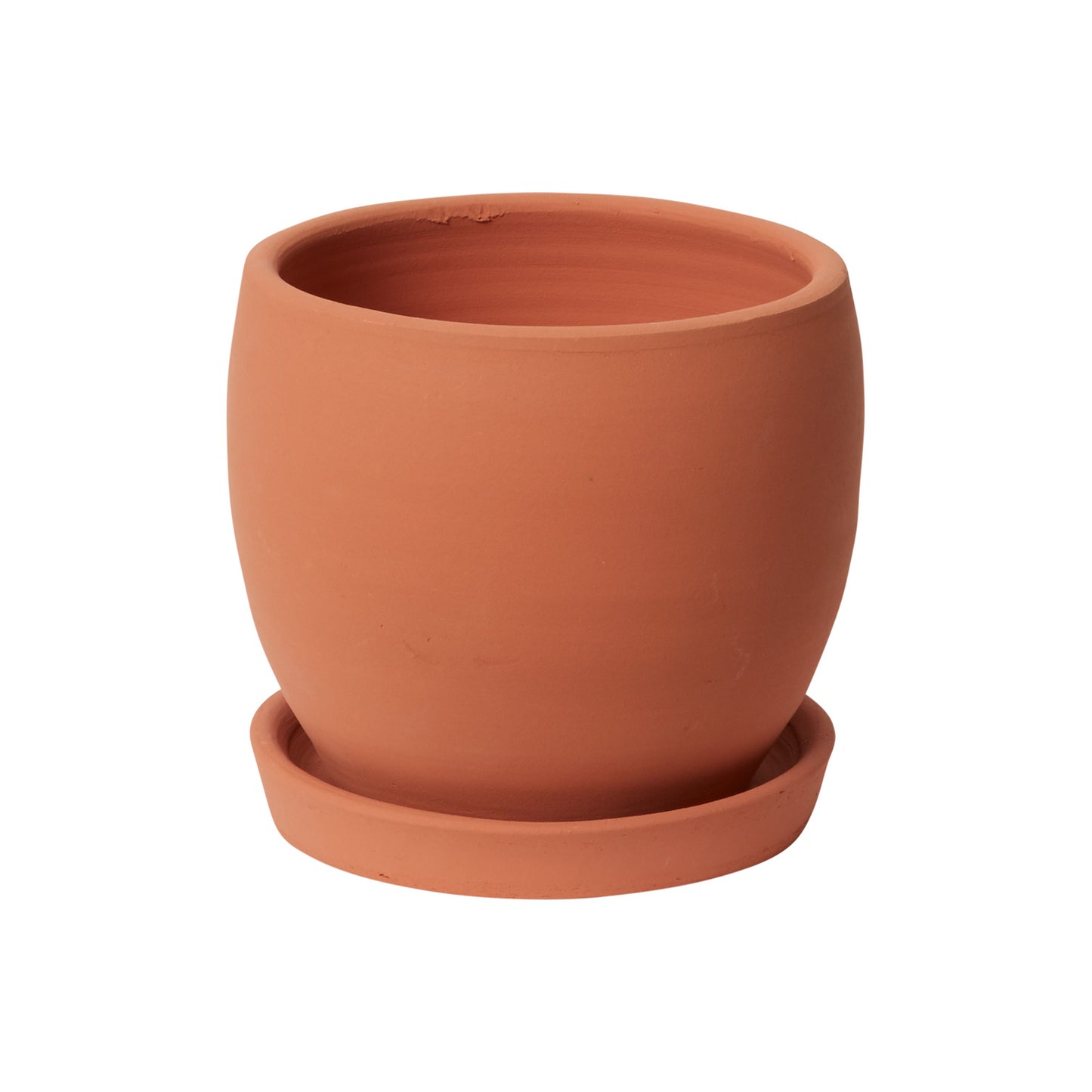 Baden Pot with Saucer 7.25"x 6.75"