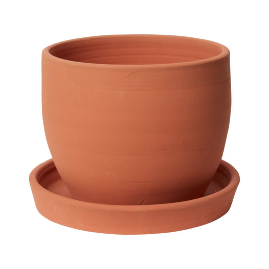 Baden Pot with Saucer 11.75"x 10.25"