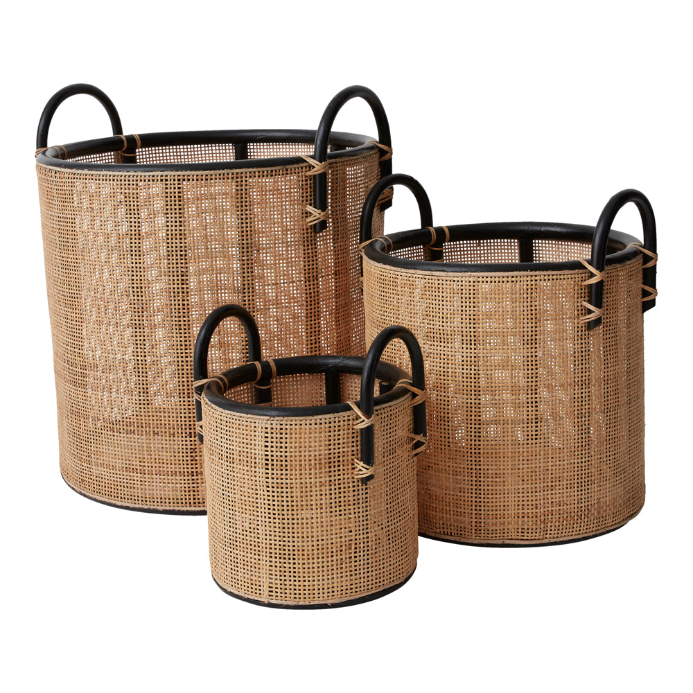 Townes Basket Set of 3 - 8"/16.5"/18.5"