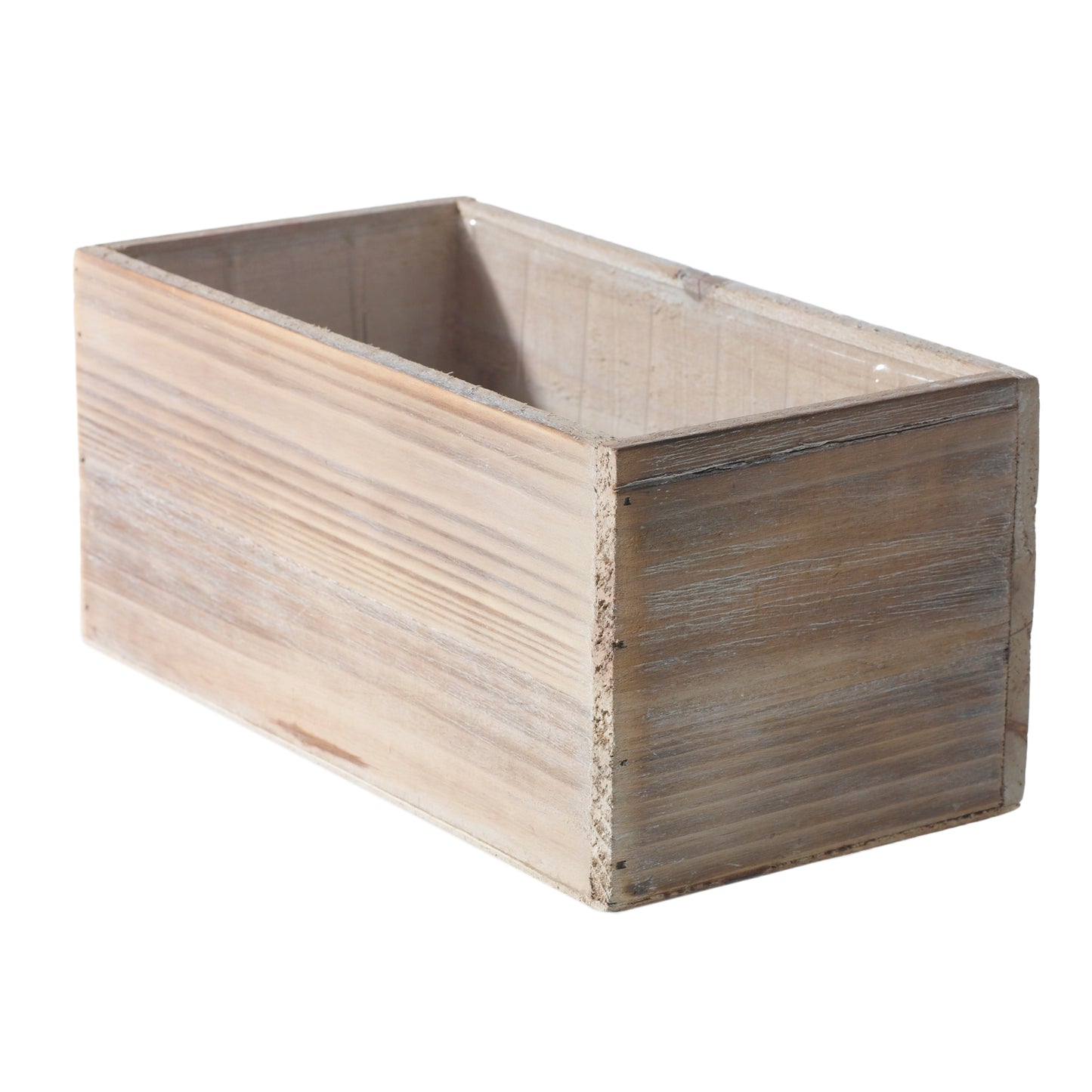 Woodland Planter White 9.5"x 4.5"x 4.5"