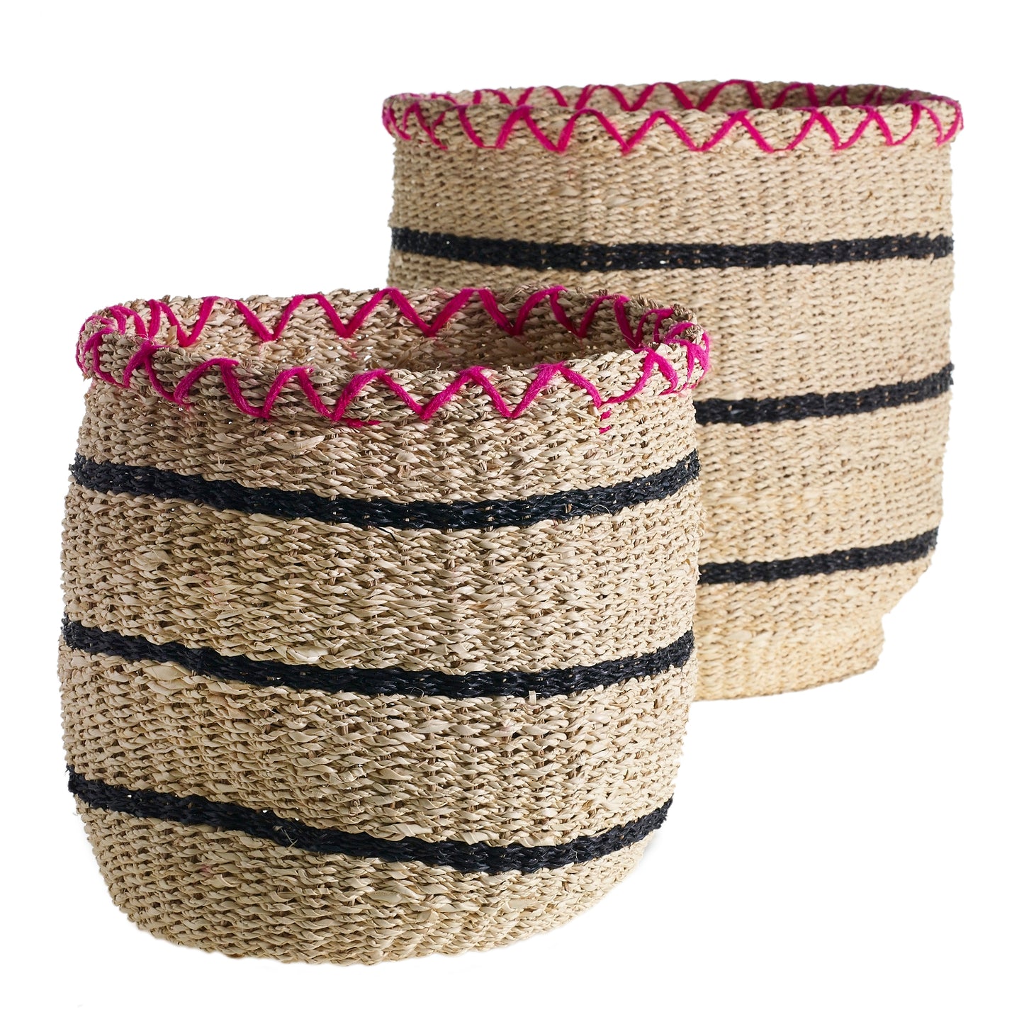 Yandy Basket Set of 2 - 13"/15.5"