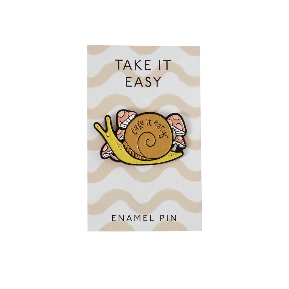 Enamel Pin - Take It Easy 1.75"x 1"