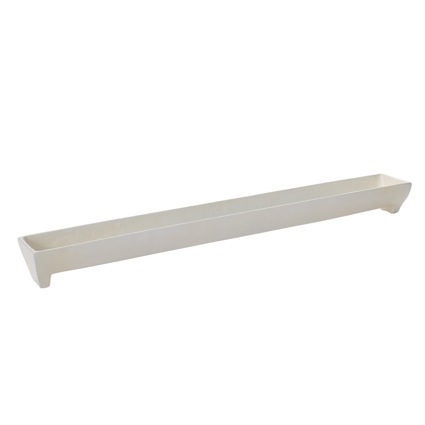 White Edison Tray 34.5"x 4"x 3"