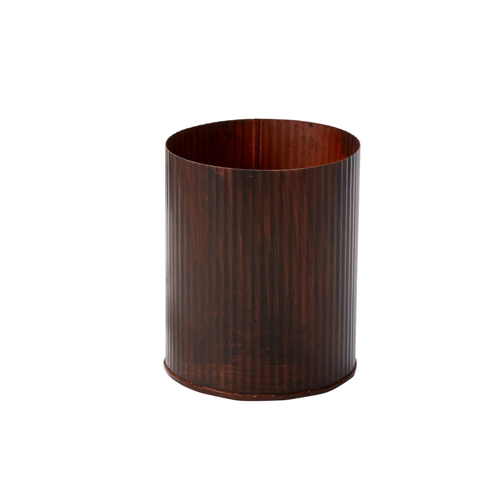 Burnt Copper Norah Vase 4.5"x 5.5"