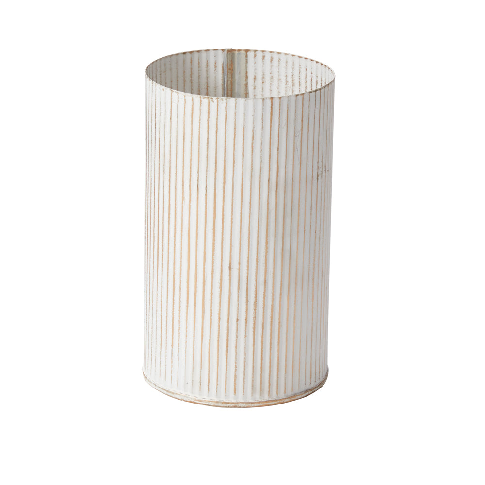 Whitewashed Norah Vase 4.5"x 7.5"