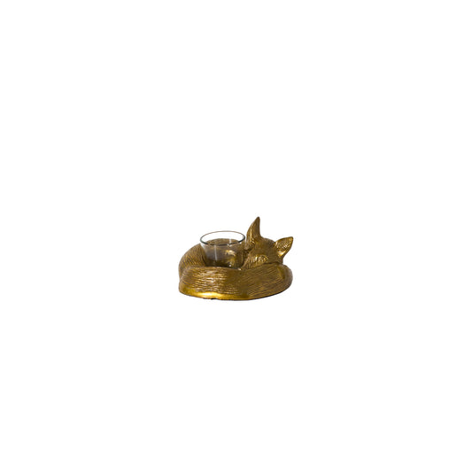 E+E Sleepy Eloise Candleholder 6.5"x 3"