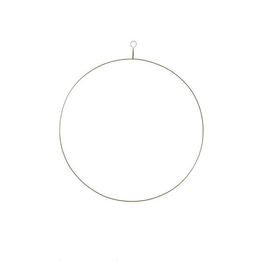 Ring Brass Wreath 24"