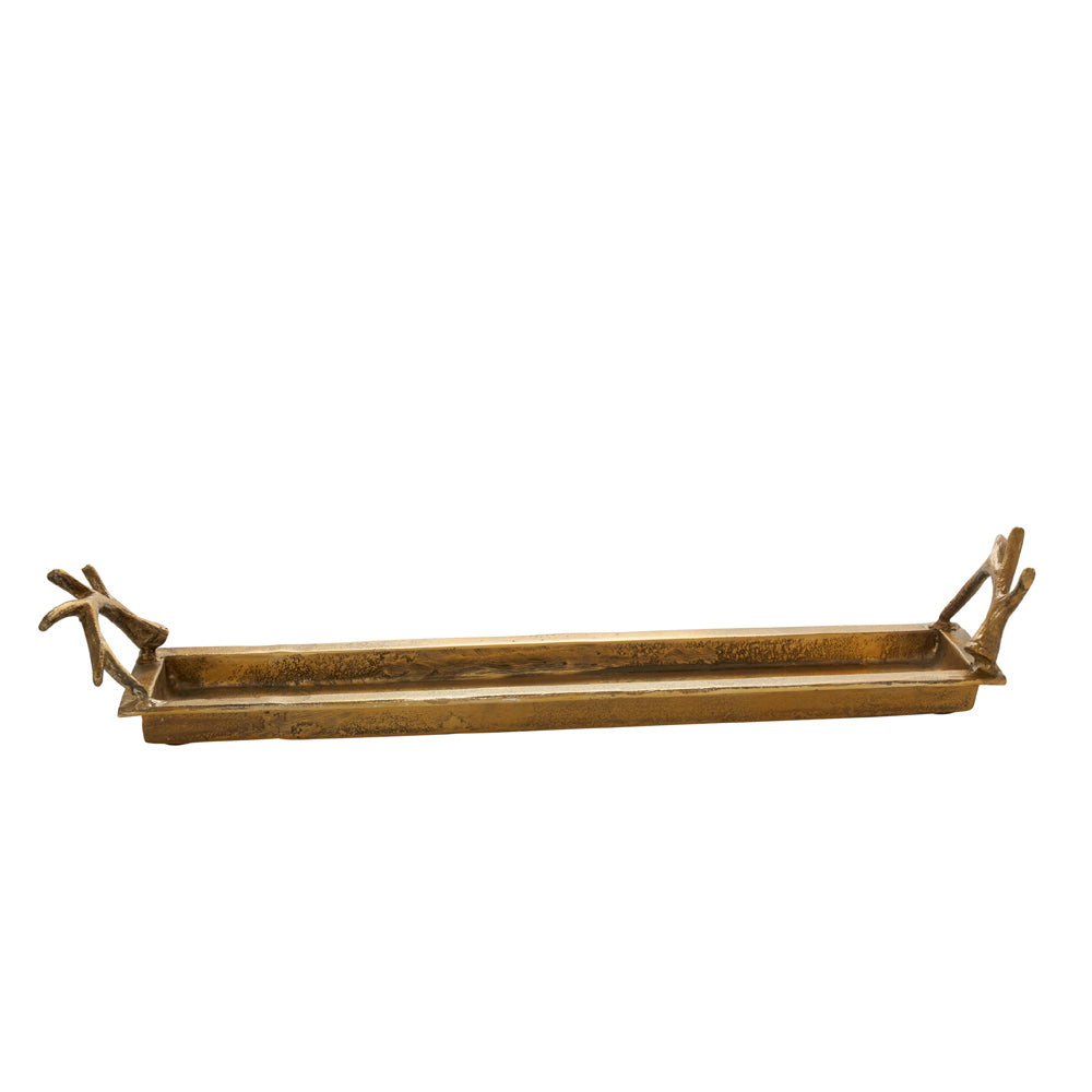 Found Antler Tray 27"x 5.75"x 4.75"