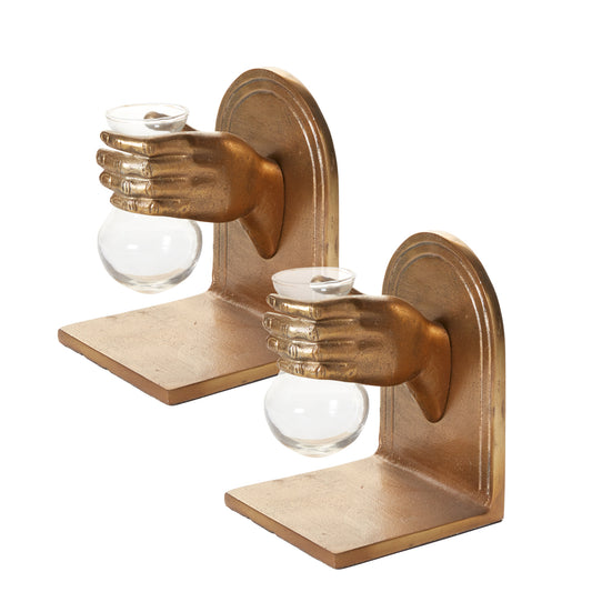 Handheld Bookend Set of 2 - 6"x 8"