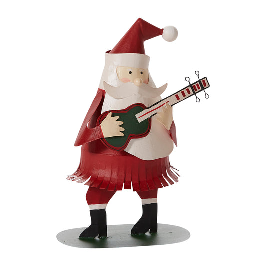 Rockin' Santa Figurine 5"x 4.5"x 8"