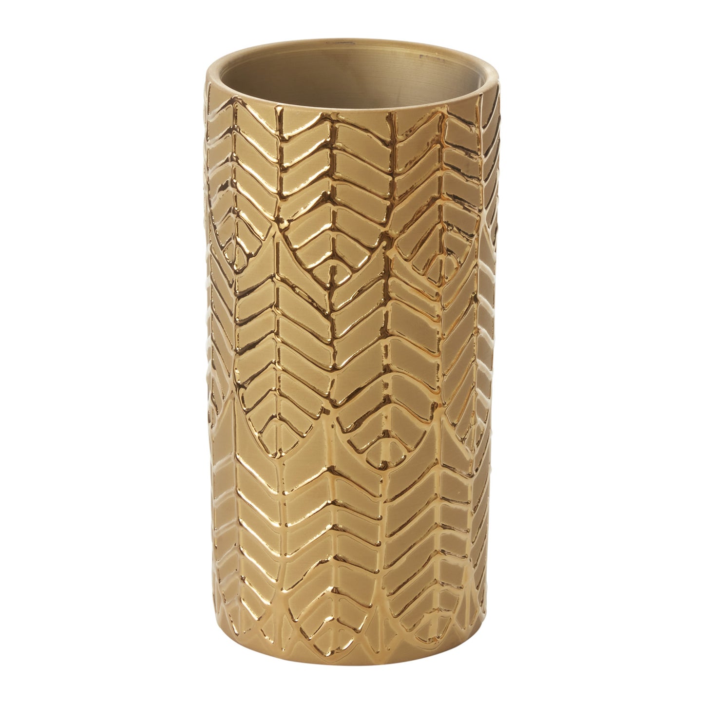 Aurum Textured Vase 3.75"x 7.75"