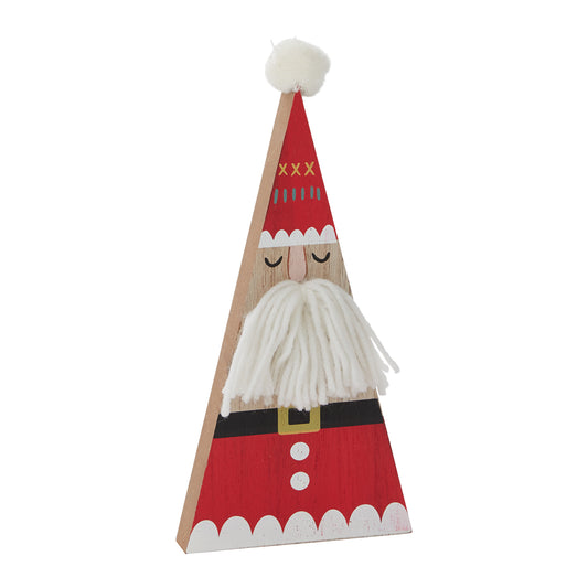 Santa's Whiskers Figurine 4.25"x 1"x 9"