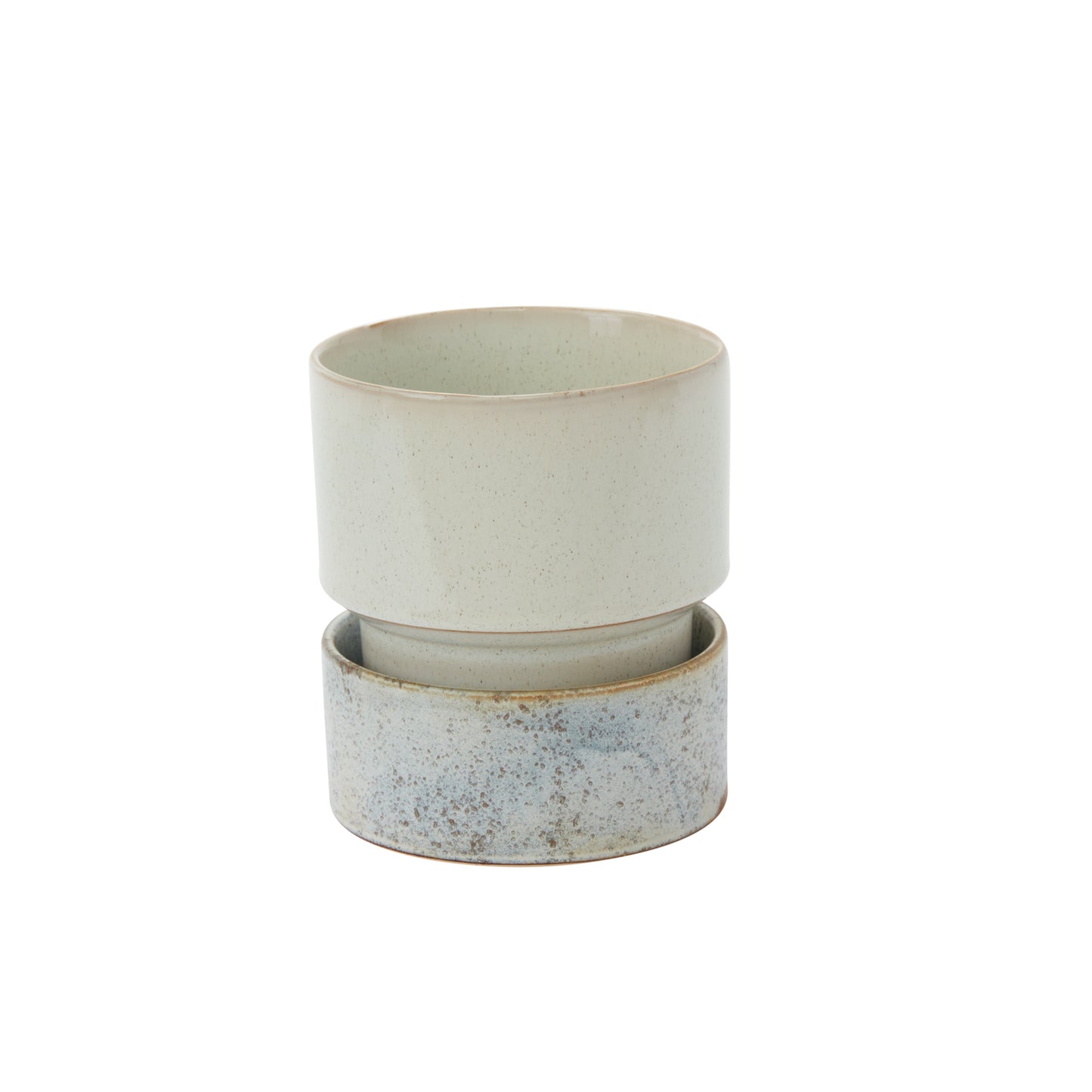 Endeavor Pot with Saucer 6.5"x 7.25"