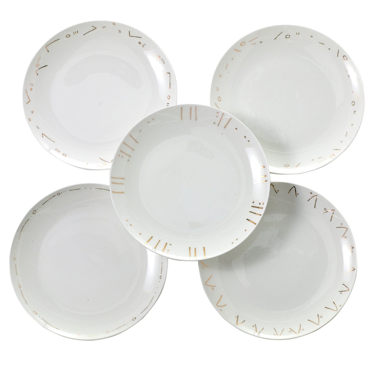 E+E Framily Plate Assorted Set of 5 - 10"