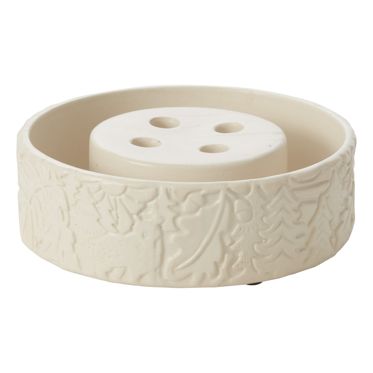 Gingersnap Advent Bowl 10.25" x3.25"