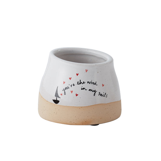 Declarations Pot 4"x 3"