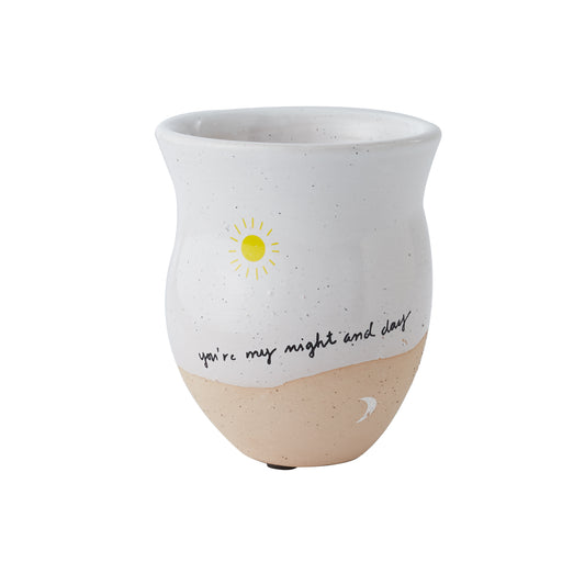 Declarations Vase 3.5"x 4.25"