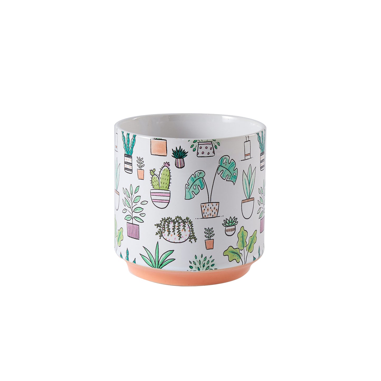 Plant Icon Pot 3.25"x 2.75"
