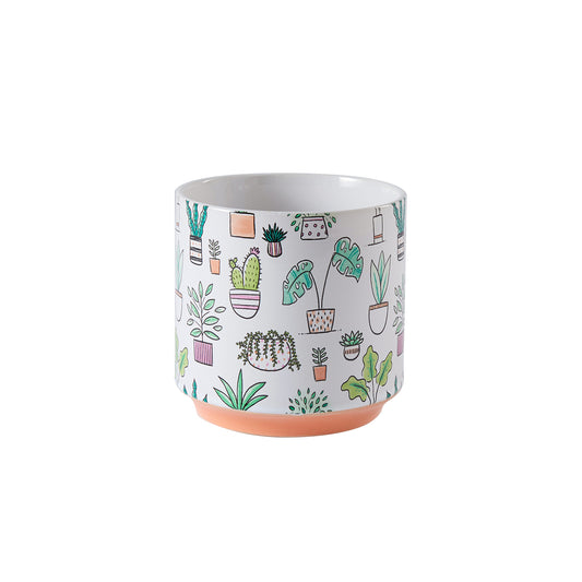 Plant Icon Pot 3.25"x 2.75"