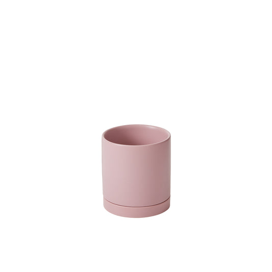Romey Pot with Saucer 4.25"x 4.75"