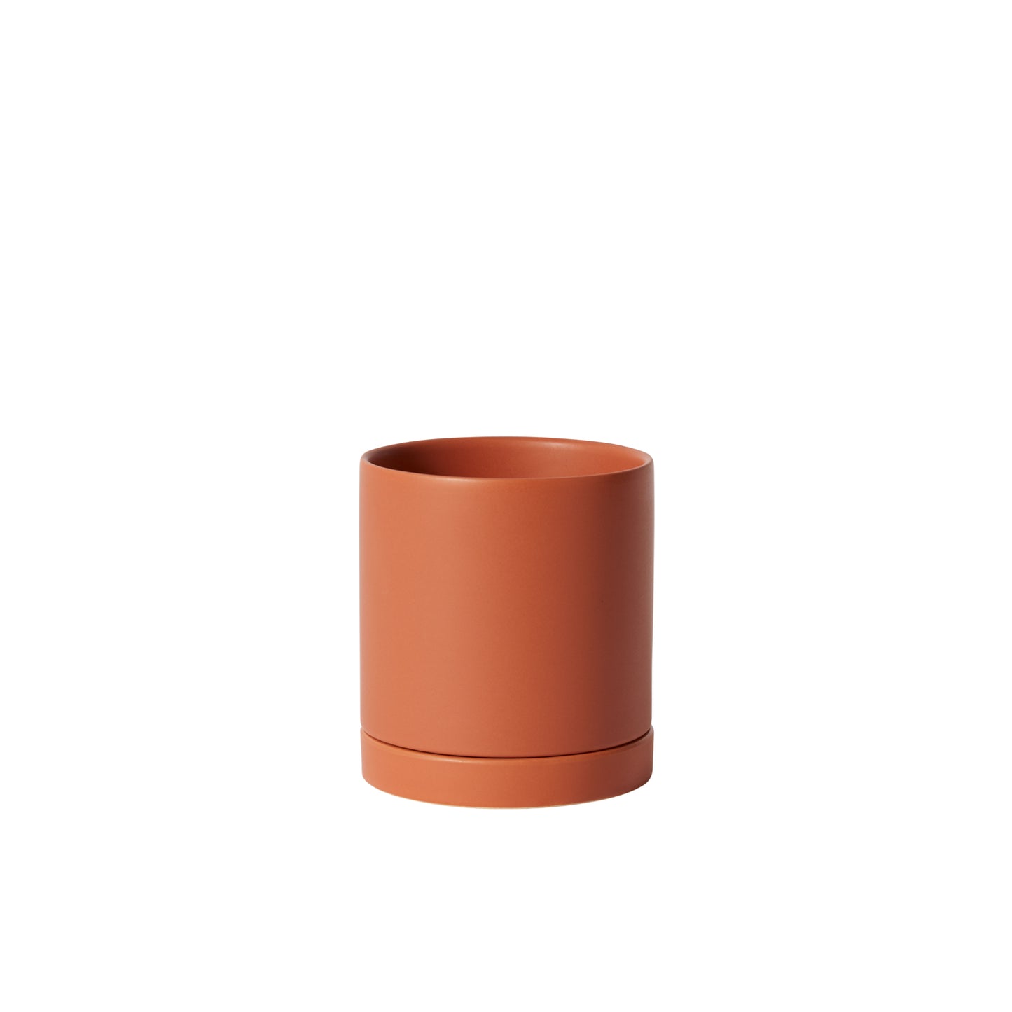 Romey Pot with Saucer 5"x 5.75"