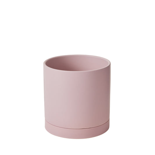 Romey Pot with Saucer 8"x 8"