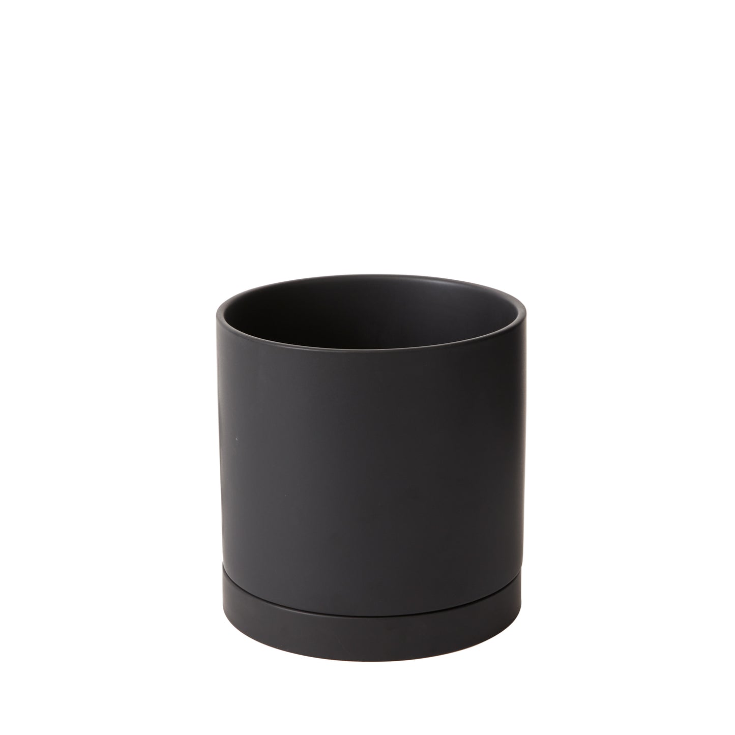Romey Pot with Saucer 8"x 8"