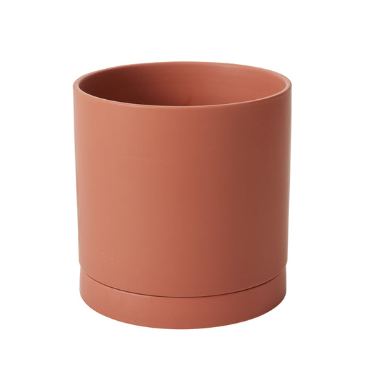 Romey Pot with Saucer 10"x 10"