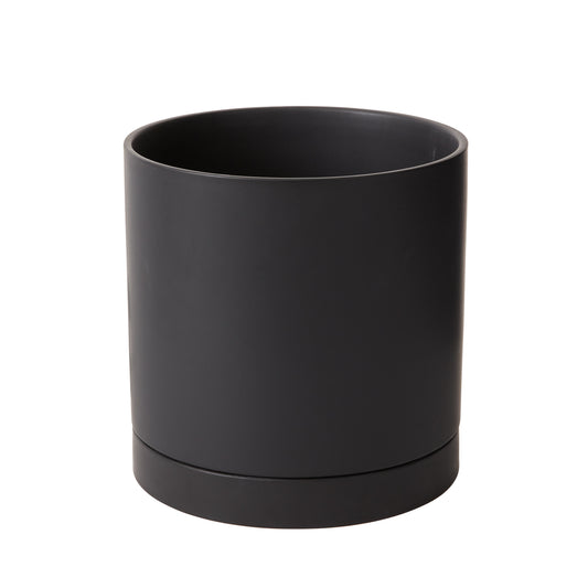 Romey Pot with Saucer 10"x 10"