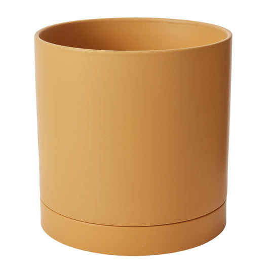 Romey Pot with Saucer 12"x 12"