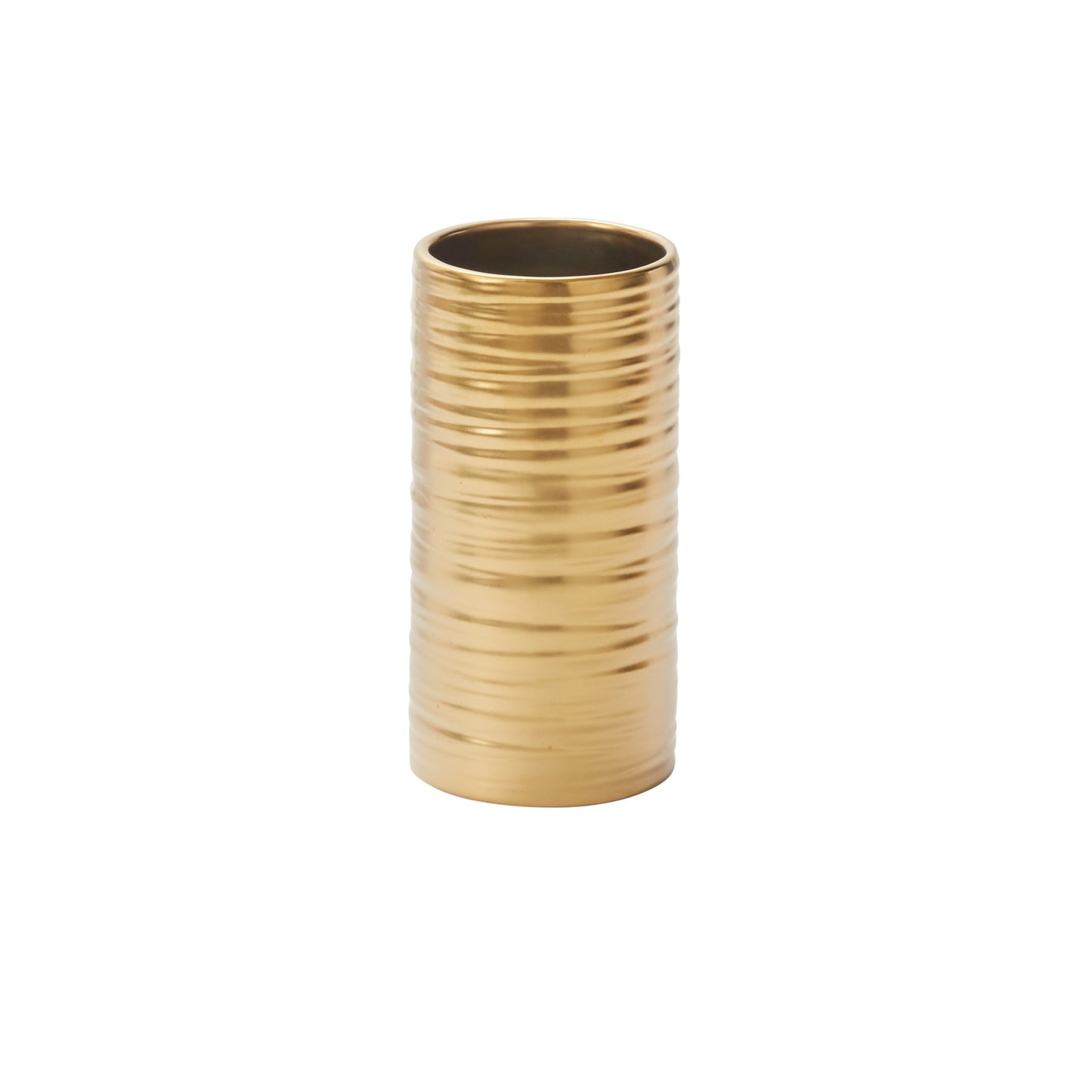 Gold Everest Vase 3.5"x 7"