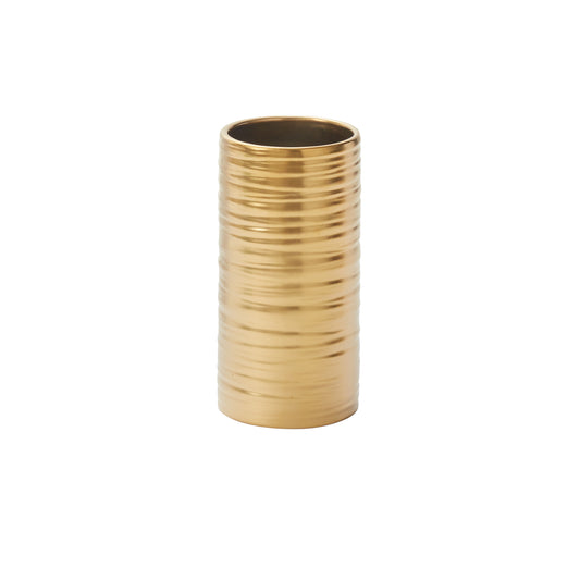 Gold Everest Vase 3.5"x 7"