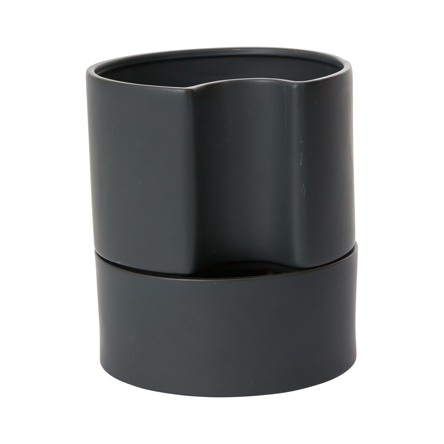 Jett Pot with Saucer 8"x 9"
