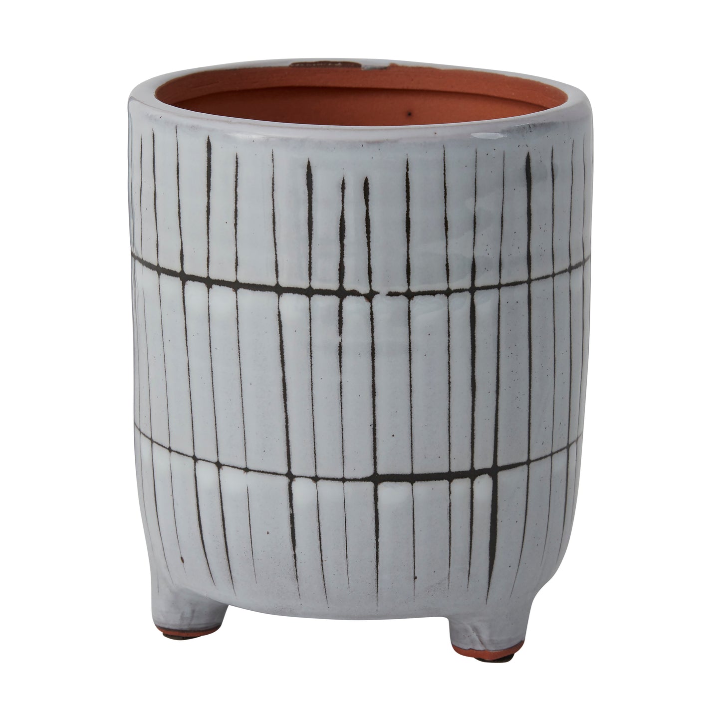 Bray Footed Pot 5.25"x 5.75"