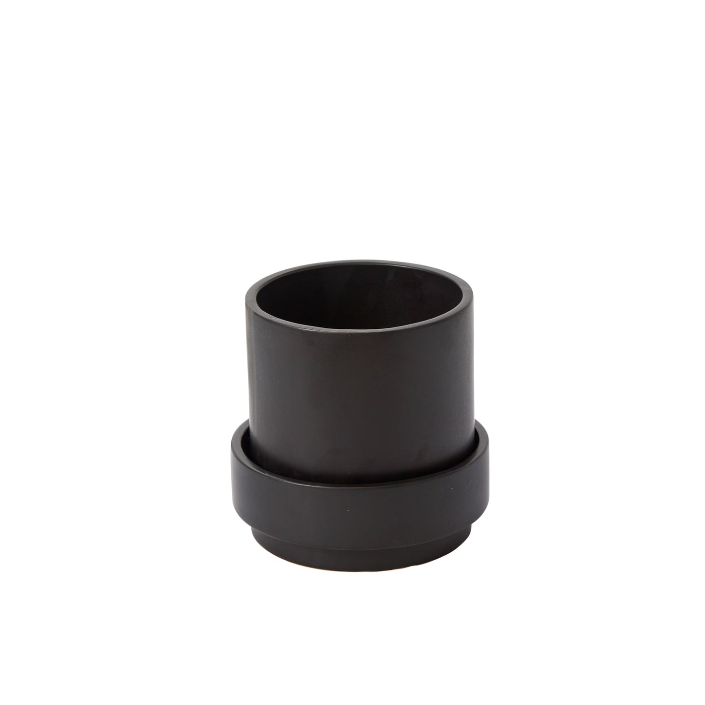 Claxton Pot with Saucer 6.25"x 6"