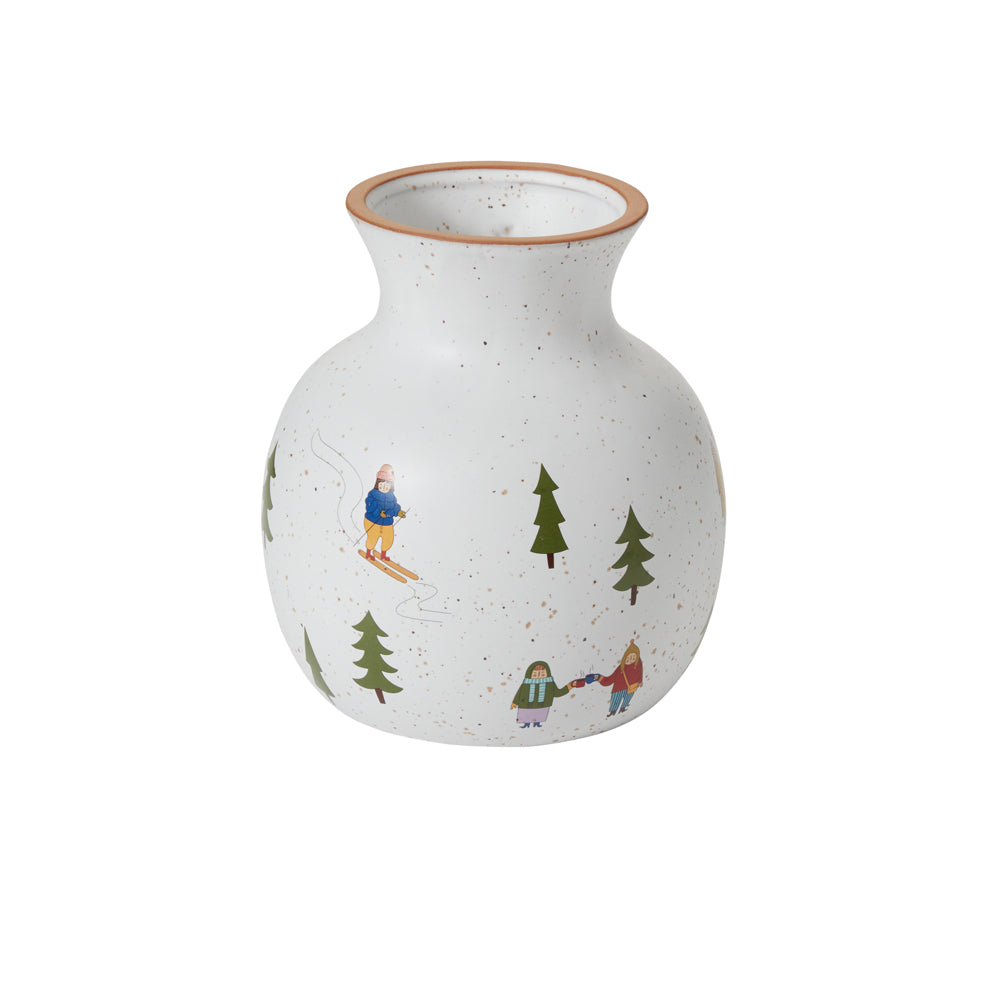 Villagers Vase 7.25"x 8.25"