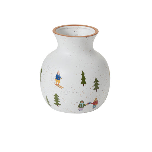 Villagers Vase 7.25"x 8.25"