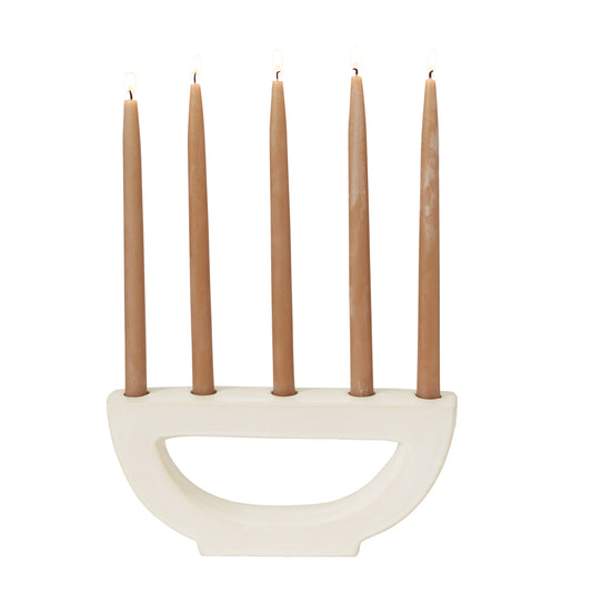 Halfmoon Candelabra 12"x 2"x 5.75"