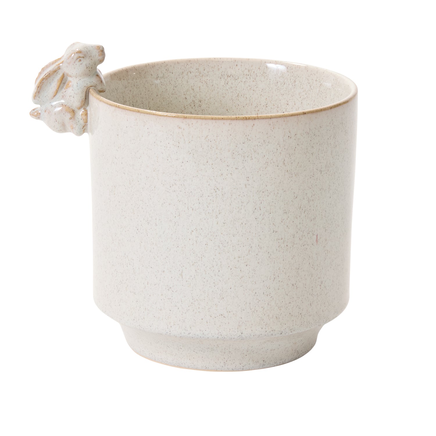 Sneaky Bunny Pot 8"x 6.5"x 8"